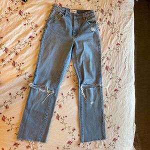 Rolla’s Original Straight Jeans in City Worn